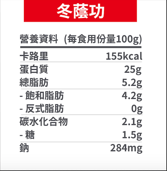 冬蔭功味即食雞胸【125g】