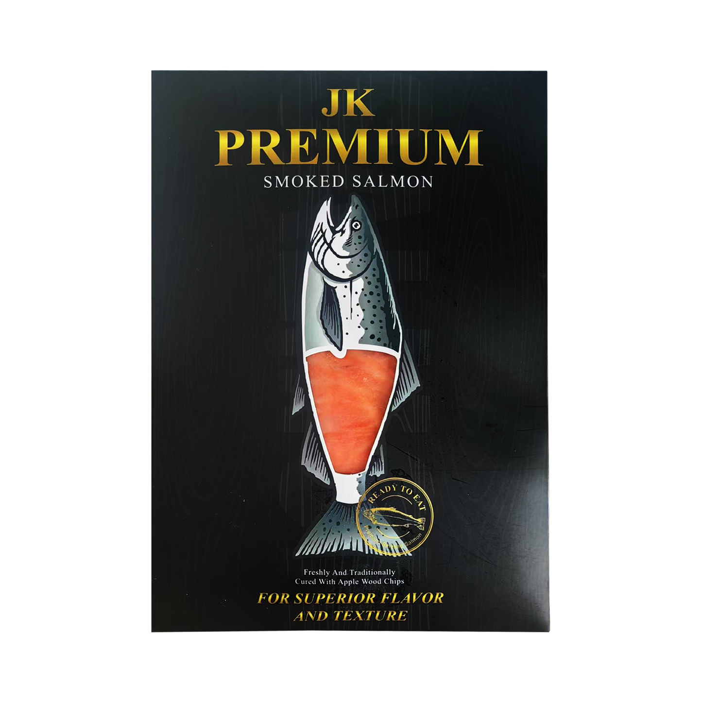 Ready-to-eat smoked salmon [100g]