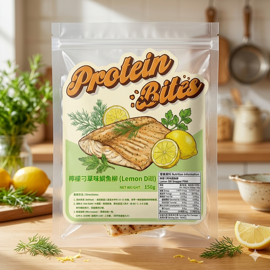 🍋 清新之選：檸檬刁草味 即食鯛魚柳【約150g】
