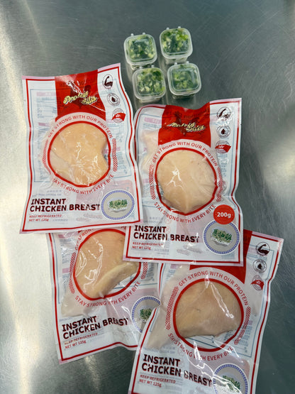 蔥油味即食雞胸【125g】蔥油另上